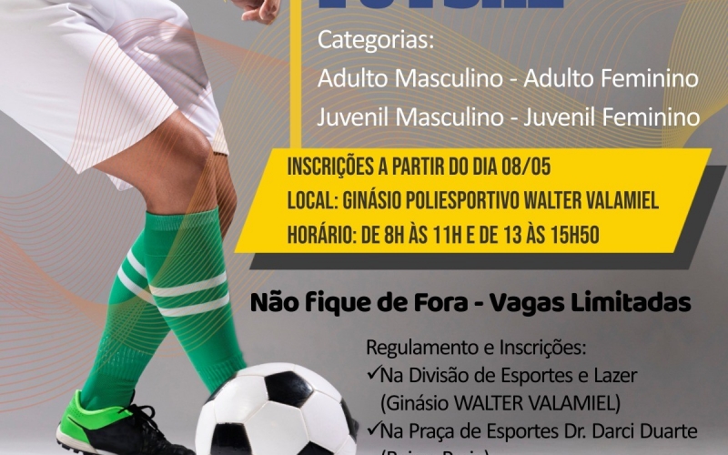 8ª Copa de Futsal.
