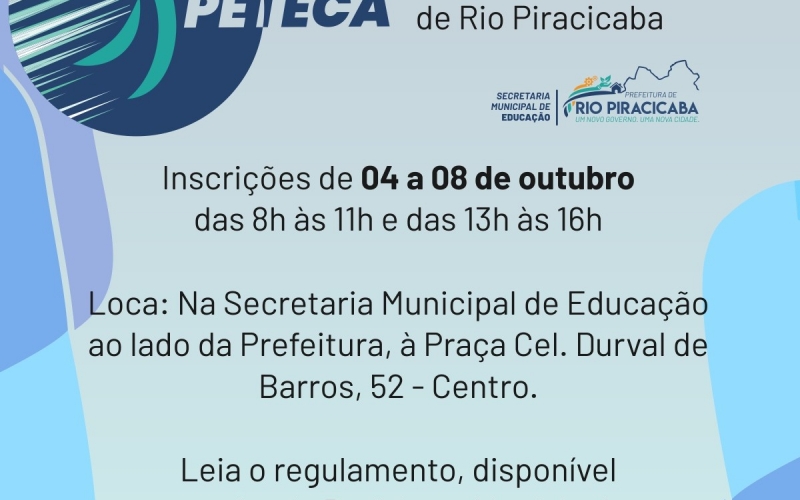 Inscrições abertas para o 1º Campeonato de Peteca de Rio Piracicaba